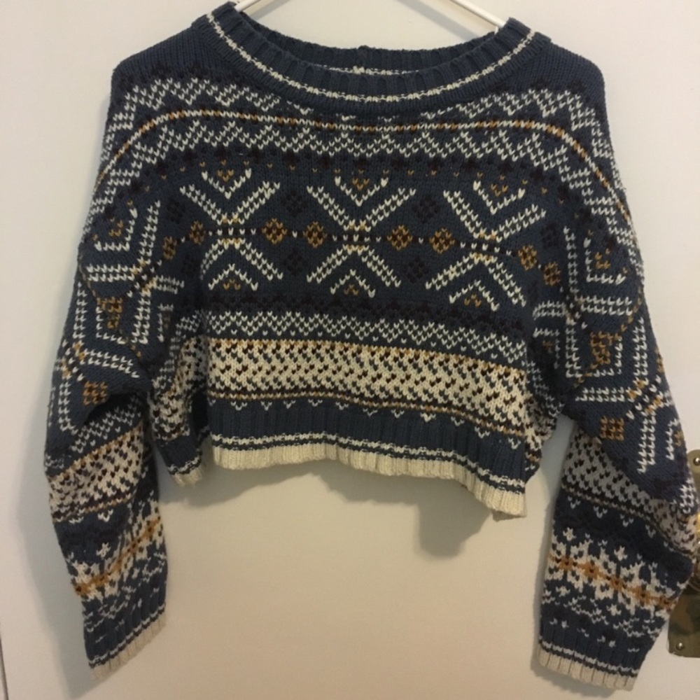 Urban Outfitters BDG Cropped Knit Sweater